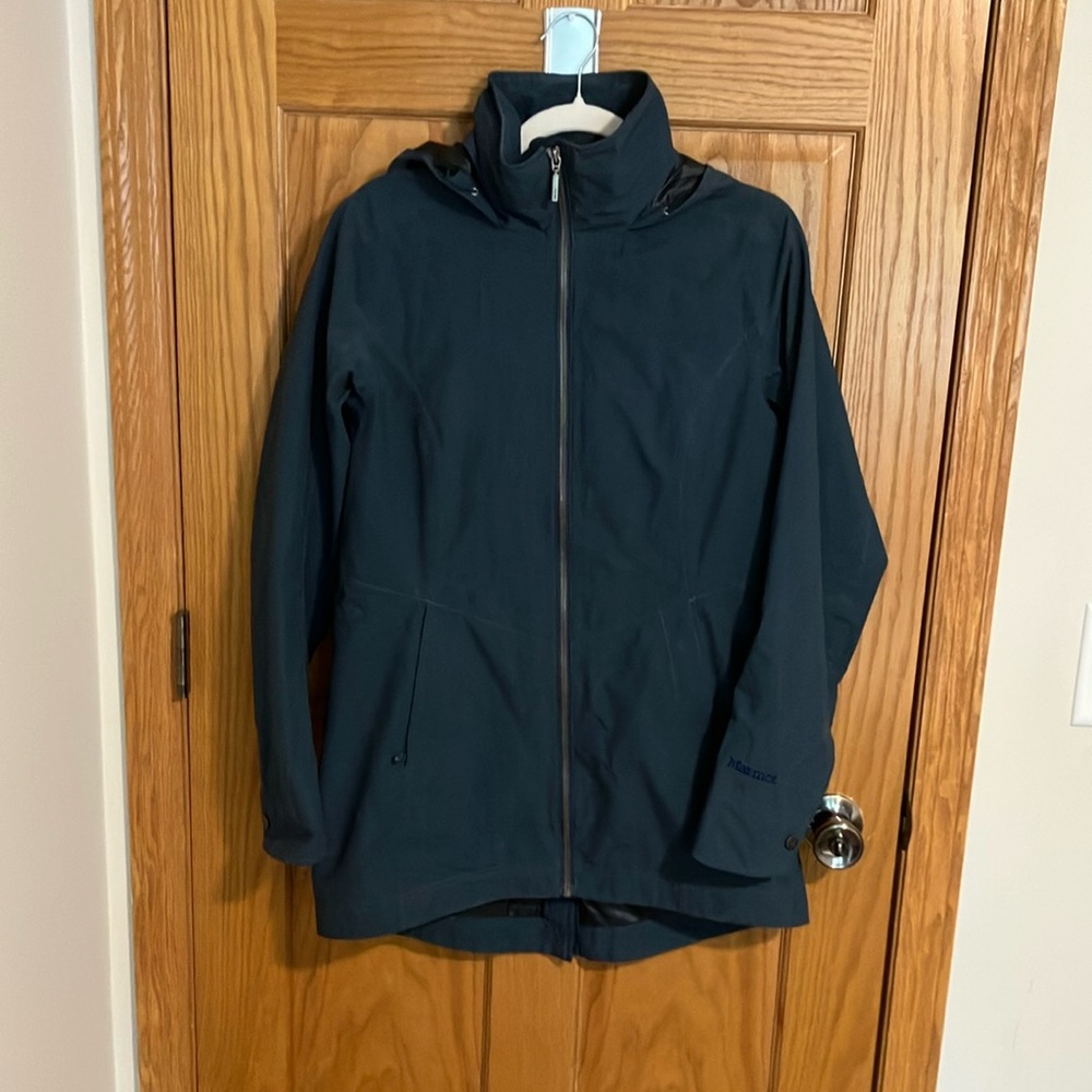 Marmot Lea Navy Rain Jacket